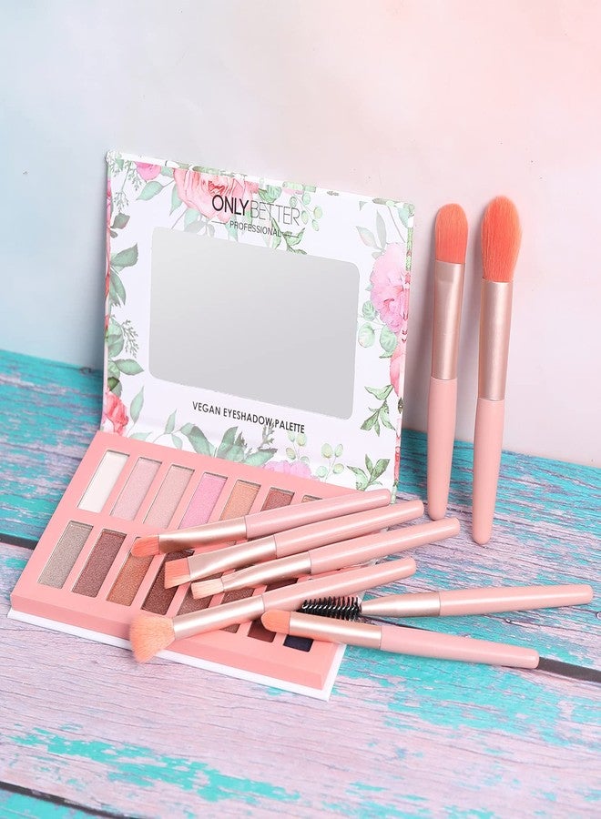 ONLYBETTER Vegan Organic Eyeshadow Palette - 16 Colors Highly Pigmented Metallic Colorful Long Lasting Nude Shimmer - Image 5